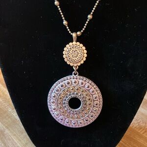 🌸Lucky🍀Brand Medallion Necklace